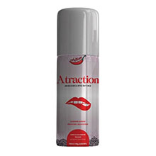 Desodorante Íntimo Aerosol Atraction Aroma Adocicado Refrescante 166ml