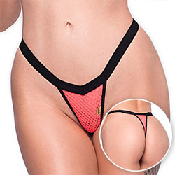 Foto do Produto Calcinha String Fio Dental Sexy em Arrast�o com Regulagem Pink