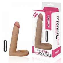 Anel Companheiro com Vibrador Bullet 15,8 x 2,9cm Bege