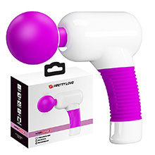 Foto do Produto Massageador Recarregável em Silicone com 7 Vibrações Super Power Pink