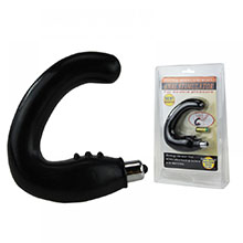 Estimulador de Próstata com Vibrador Strong Silent Vibration Preto