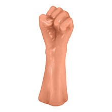 Foto do Produto Penetrador para Pr�tica de Fisting Real�stico Hand Fist Punho 22 x 8cm Bege