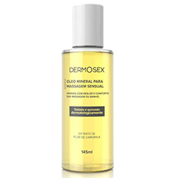 Óleo Mineral para Massagem Sensual com Extrato de Flor de Camomila 145ml