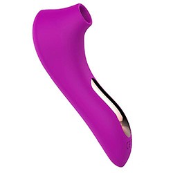 Vibrador para Clitóris Recarregável em Silicone com 10 Pulsações Pink