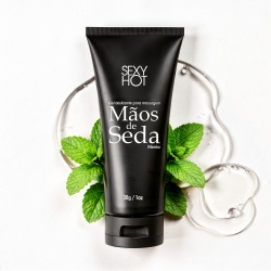 Foto do Produto Gel Deslizante para Massagem Mãos de Seda Menta