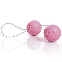 Foto do Produto Bolas de Ben-wa Para Pompoarismo em ABS Rosa