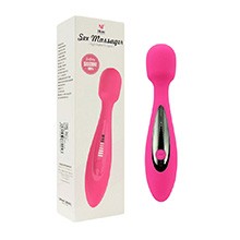 Foto do Produto Massageador Recarregável com 7 Vibrações em Silicone Macio Pink