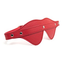 Foto do Produto Venda BDSM em PU com Fivela Ajustável Vermelha