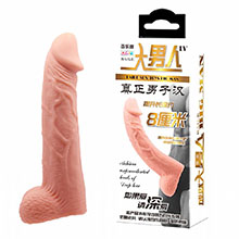 Foto do Produto Capa Peniana em Cyberskin com Escroto 21cm