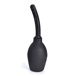 Foto do Produto Ducha Higiênica Íntima 310ml Tubo Curvado Preta