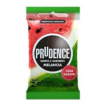 Preservativo Prudence Sabor e Aroma de Melancia 3 Unidades