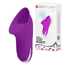 Sugador de Clitóris em Silicone, Recarregável, 7 Vibrações, 7 Sucções Isaac Roxo