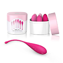 Foto do Produto Kit de Bola de Pompoarismo Kegel Ball Deluxe Pink