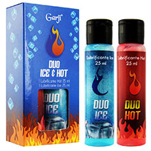Duo Lubrificante Hot 25ml + Lubrificante Ice 25ml