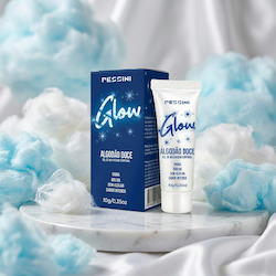Vibrador Líquido Beijável Glow Sabor Algodão Doce 10g