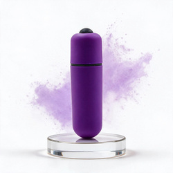 Vibrador Bullet Power 10 Vibrações Roxo